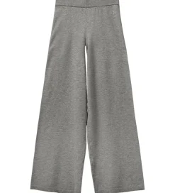 Bukser Og Jeans|Uld|Sofie Schnoor Bukser - Uld - Strik - Vulasy - Gråmeleret
