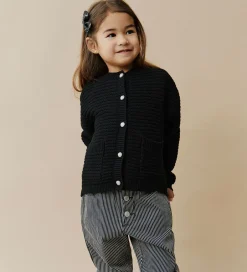 Striktrøjer|Sofie Schnoor Cardigan - Strik - Kyrask - Sort