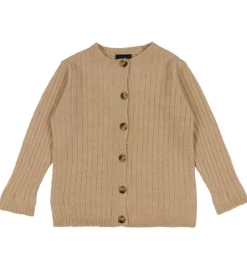 Striktrøjer|Sofie Schnoor Cardigan - Strik - Camel Melange