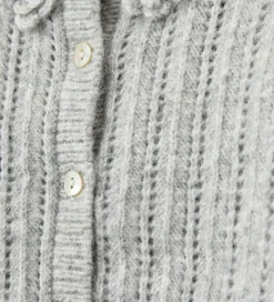 Cardigans|Sofie Schnoor Cardigan - Strik - Hennysb - Grey Melange m. Hulmø