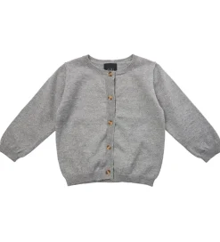 Striktrøjer|Sofie Schnoor Cardigan - Strik - Grey Melange