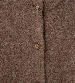 Striktrøjer|Sofie Schnoor Cardigan - Strik - MauraSY - Brown Melange