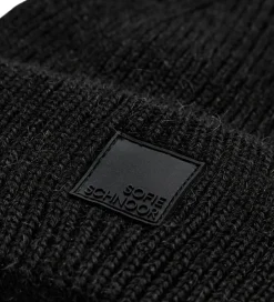 Huer Og Hatte|Sofie Schnoor Hue - Strik - Hannah - Sort