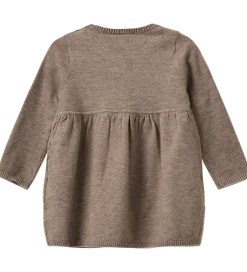 Kjoler|Uld|Sofie Schnoor Kjole - Strik - Uld - Dagnysb - Brunmeleret