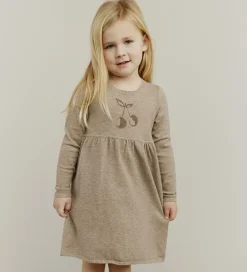 Kjoler|Uld|Sofie Schnoor Kjole - Strik - Uld - Dagnysb - Brunmeleret