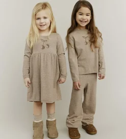 Kjoler|Uld|Sofie Schnoor Kjole - Strik - Uld - Dagnysb - Brunmeleret