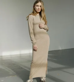 Kjoler|Uld|Sofie Schnoor Kjole - Uld - Strik - Korysy - Deer Melange