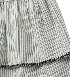 Nederdele|Sofie Schnoor Nederdel - Black Thin Stripe
