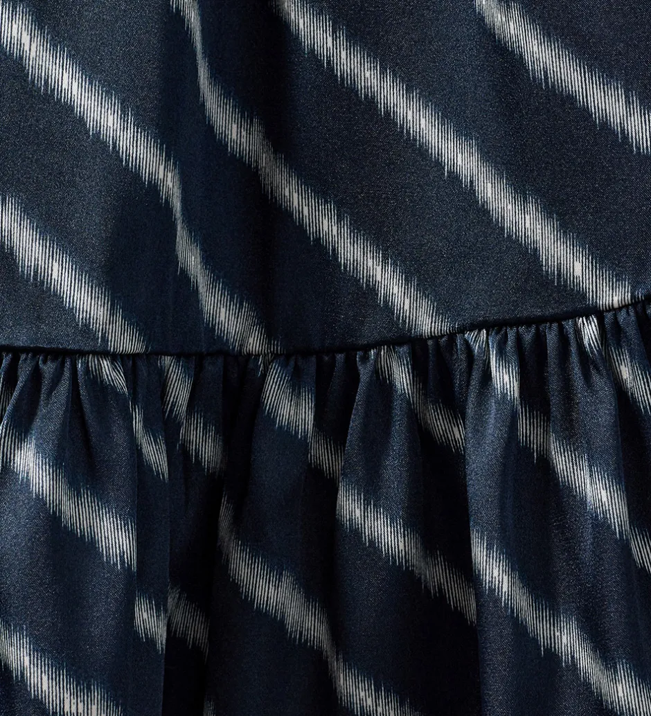 Nederdele|Sofie Schnoor Nederdel - Navy Blue m. Striber