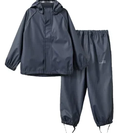 Regntøj|Sofie Schnoor Regntøj - PU - Benjaminsk - Blå