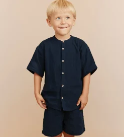 Skjorter|Sofie Schnoor Skjorte - Dark Blue