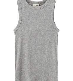 Toppe|Sofie Schnoor Tanktop - Rib - Jullie - Grey Melange