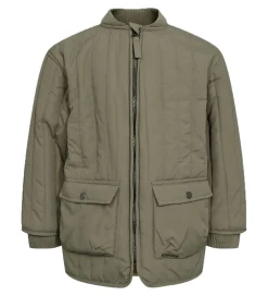 Termotøj|Sofie Schnoor Termojakke m. Fleece - Wester - Kaki Gree