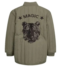 Termotøj|Sofie Schnoor Termojakke m. Fleece - Wester - Kaki Gree