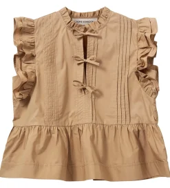Toppe|Sofie Schnoor Top - Juliettesy - Camel