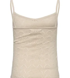 Toppe|Sofie Schnoor Top - Strik - Noara - Off White m. Hulmønster