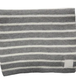 Tørklæder|Sofie Schnoor Tørklæde - Strik - Lailasy - Gråmeleret m. Striber