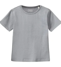 T-Shirts|Basis|Sofie Schnoor T-shirt - Rib - Stone Blue