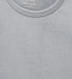 T-Shirts|Basis|Sofie Schnoor T-shirt - Rib - Stone Blue