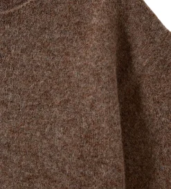 T-Shirts|Sofie Schnoor T-shirt - Strik - CerinSY - Brown Melange