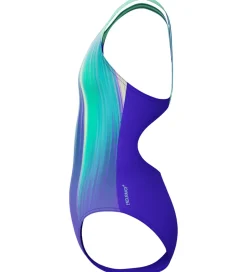 Badetøj|Speedo Badedragt - Digi Placement Splashback - Grøn/Lilla