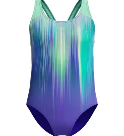 Badetøj|Speedo Badedragt - Digi Placement Splashback - Grøn/Lilla