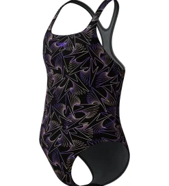 Badetøj|Speedo Badedragt - HyperBoom Allover Medalist - Sort/Fersken