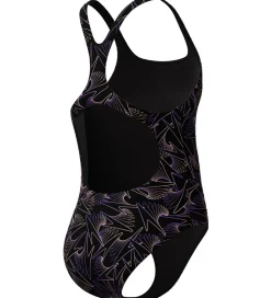 Badetøj|Speedo Badedragt - HyperBoom Allover Medalist - Sort/Fersken