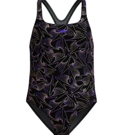 Badetøj|Speedo Badedragt - HyperBoom Allover Medalist - Sort/Fersken