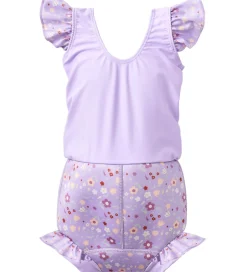 Badetøj|Splash About Blebadedragt - Happy Nappy Costume - Lilac Spring