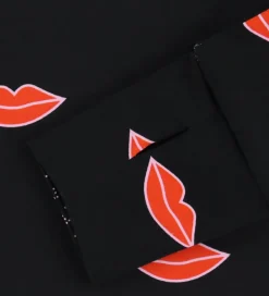 Badetøj|Stella McCartney Kids Badebluse - Cropped - UV50+ - Sort m. Læbe