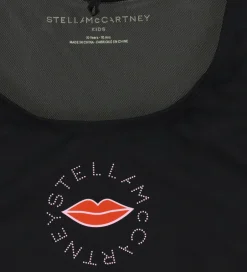 Badetøj|Stella McCartney Kids Badetop - UV50+ - Sort m. Læber