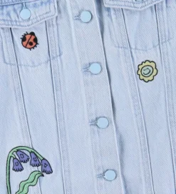 Veste|Stella McCartney Kids Denimvest - Lyseblå m. Broderi