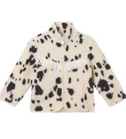 Fleece|Stella McCartney Kids Fleecejakke- Hvid/Koksgrå