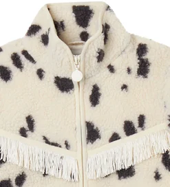 Fleece|Stella McCartney Kids Fleecejakke- Hvid/Koksgrå