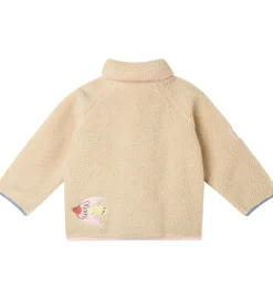 Fleece|Stella McCartney Kids Fleecejakke - Beige m. Fugle