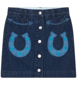 Nederdele|Stella McCartney Kids Nederdel - Denim - Blå m. Hestesko