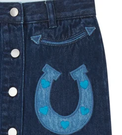 Nederdele|Stella McCartney Kids Nederdel - Denim - Blå m. Hestesko