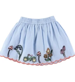 Nederdele|Stella McCartney Kids Nederdel - Lyseblå m. Broderi