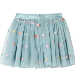 Nederdele|Stella McCartney Kids Tylnederdel - Lyseblå m. Hjerter