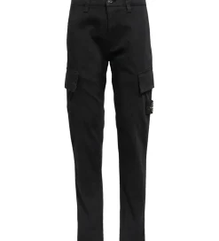 Bukser Og Jeans|Stone Island Bukser - Cargo - Sort