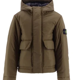 Overgangsjakker|Dunjakker Og Dynejakker|Stone Island Dyneakke - Armygrøn