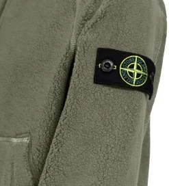 Fleece|Stone Island Fleecejakke - Military Green