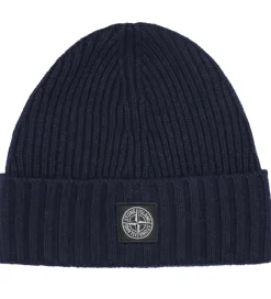 Huer Og Hatte|Stone Island Hue - Uld/Viskose - Navy