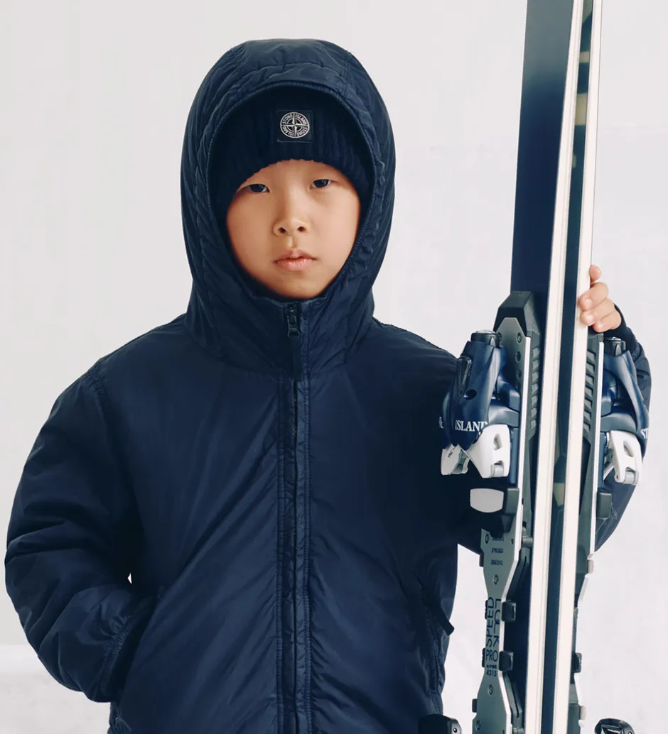 Huer Og Hatte|Stone Island Hue - Uld/Viskose - Navy