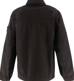 Skjorter|Stone Island Jakke - Overshirt - Sort