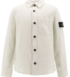 Skjorter|Stone Island Skjorte - Gesso
