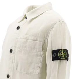 Skjorter|Stone Island Skjorte - Gesso