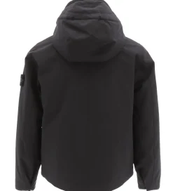 Softshell|Stone Island Softshelljakke m. Vattering - Sort