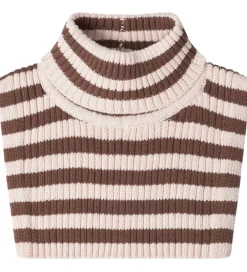 Tørklæder|Thats Mine That's Mine Halsedisse - Strik - Rib - Ivan - Brown Stripe